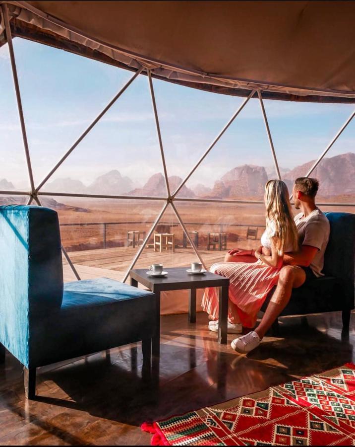 Sun Luxury Camp &Tour Apartment Wadi Rum Luaran gambar
