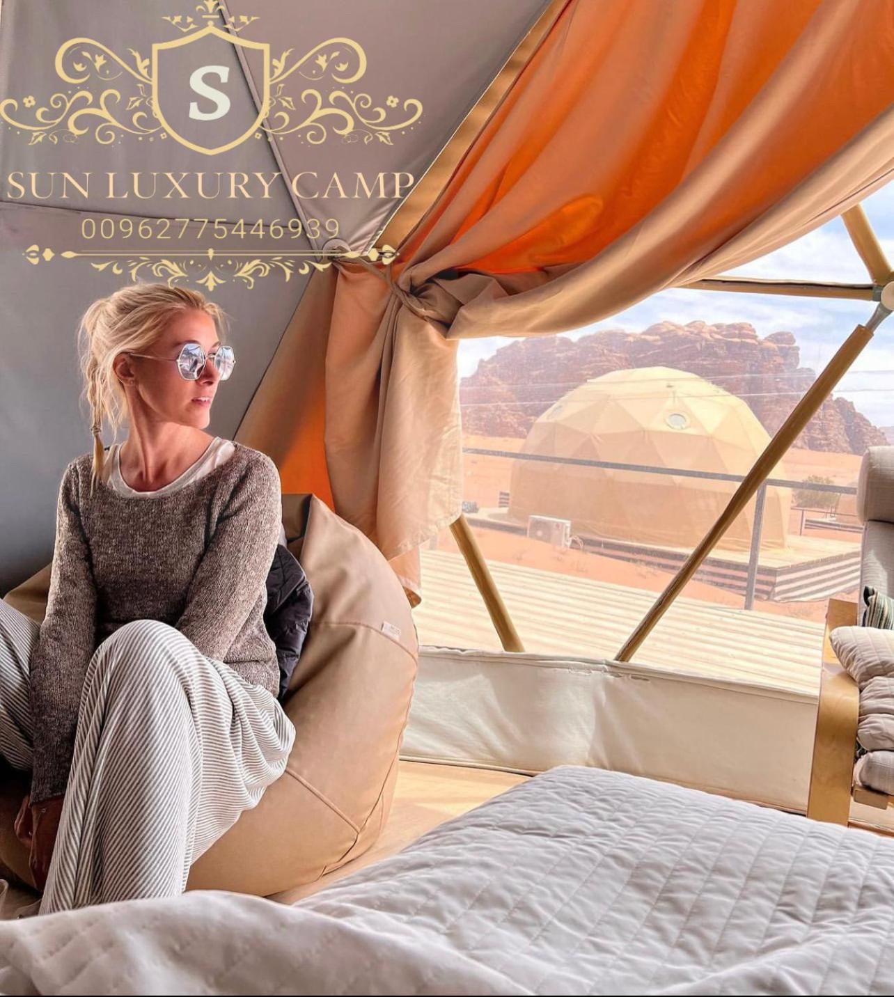 Sun Luxury Camp &Tour Apartment Wadi Rum Luaran gambar