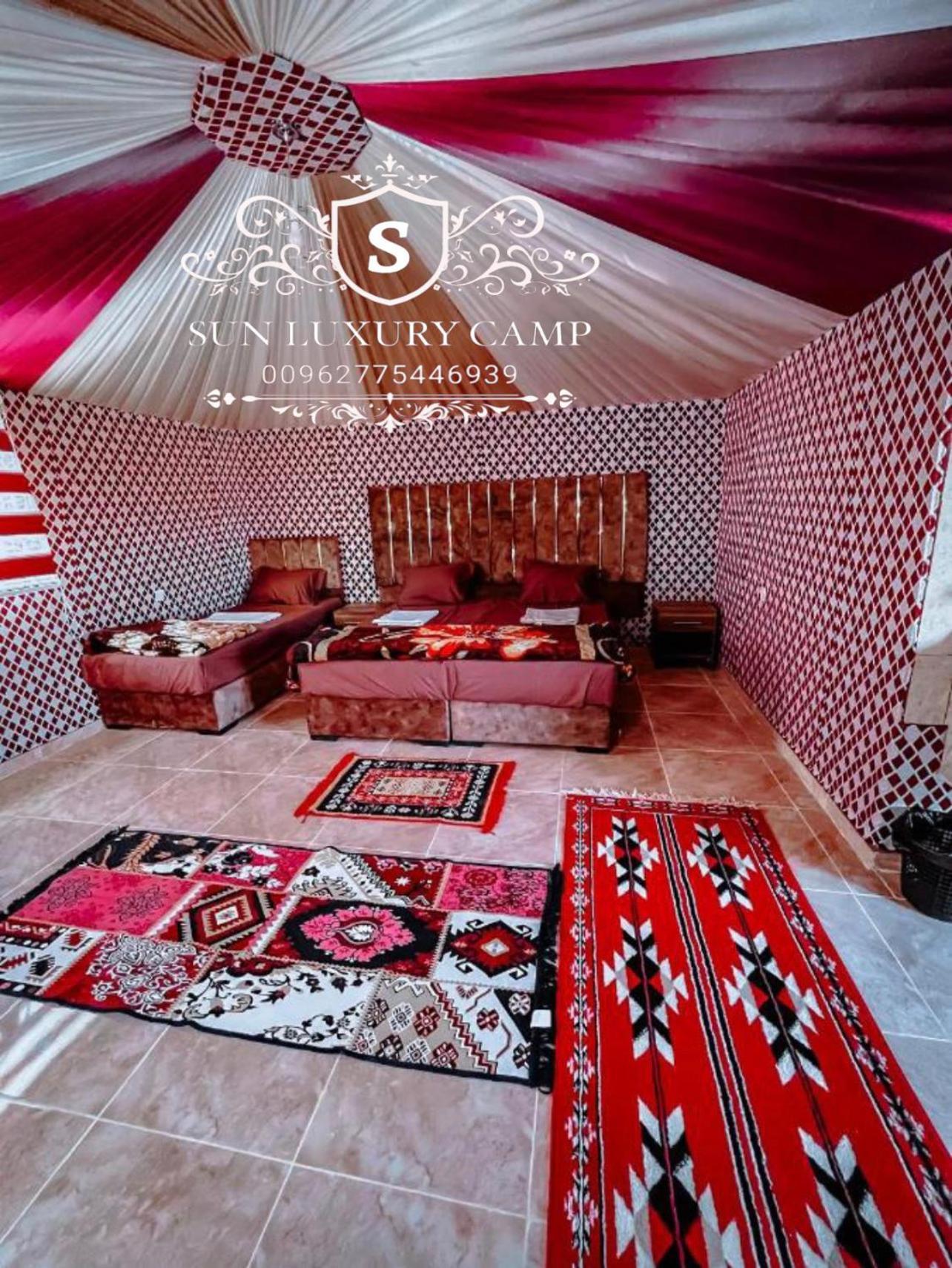 Sun Luxury Camp &Tour Apartment Wadi Rum Luaran gambar