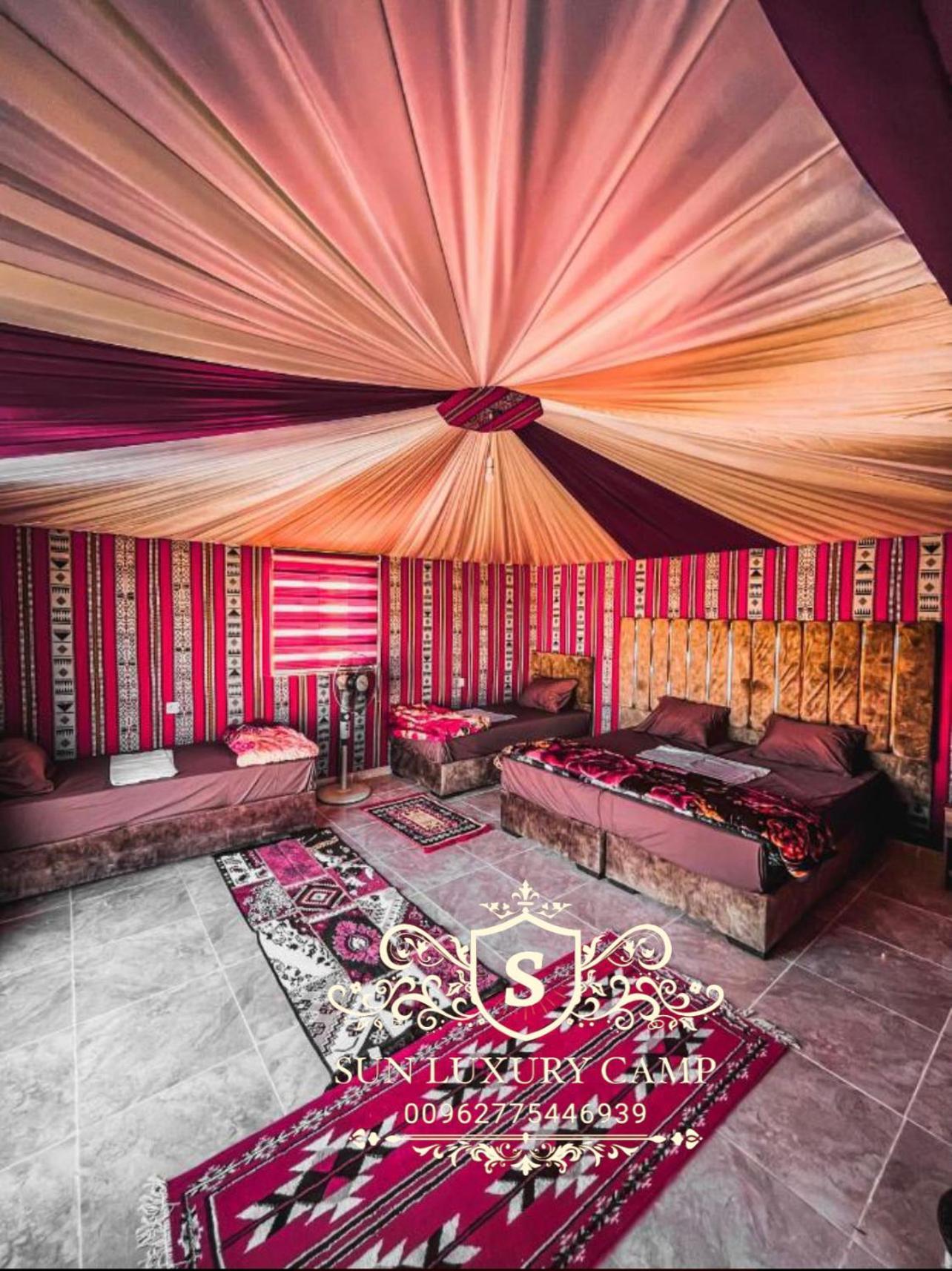 Sun Luxury Camp &Tour Apartment Wadi Rum Luaran gambar
